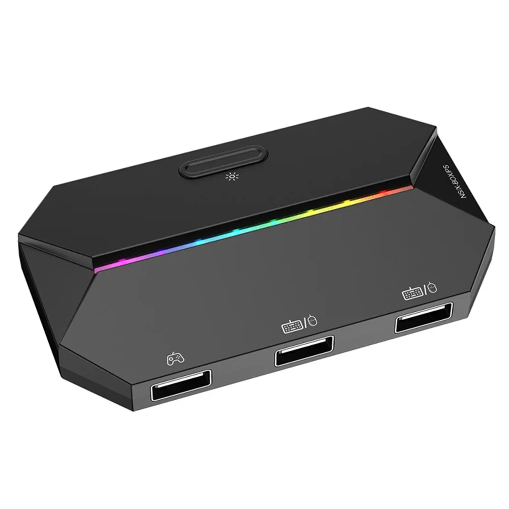 Конвертер для игровой клавиатуры и мыши G6L портативный Проводной адаптер