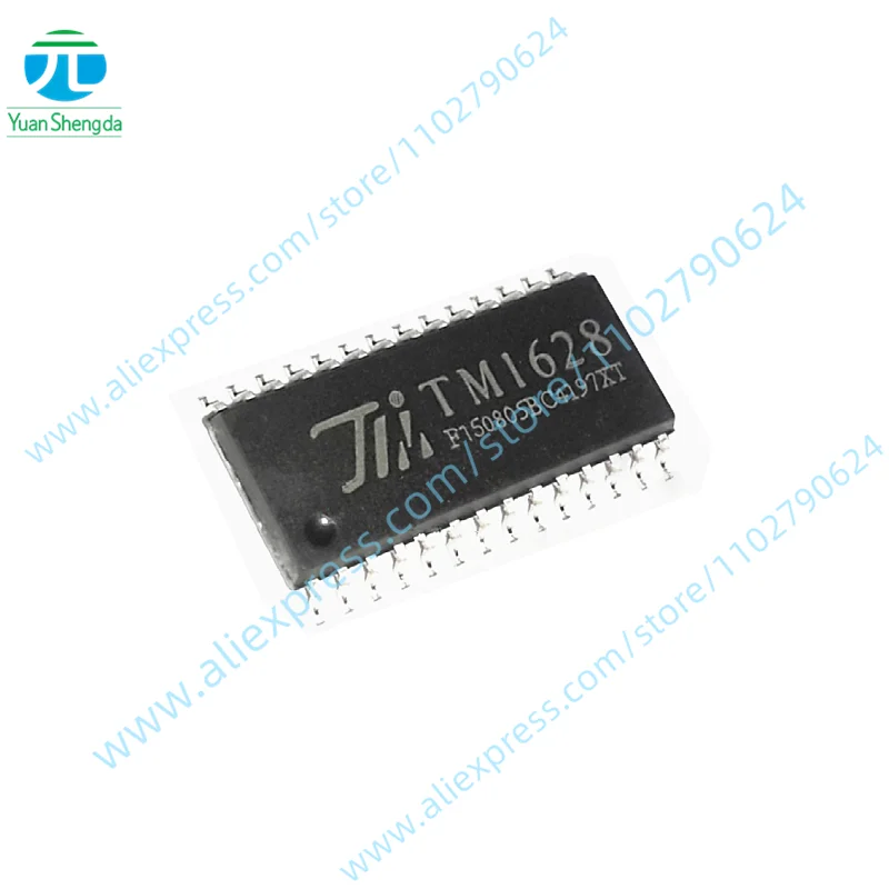 

5PCS New Original SOP-28 LED digital tube display driver chip TM1628