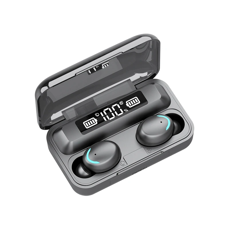 

TWS-стереонаушники F9 с поддержкой Bluetooth 5,0 и функцией громкой связи