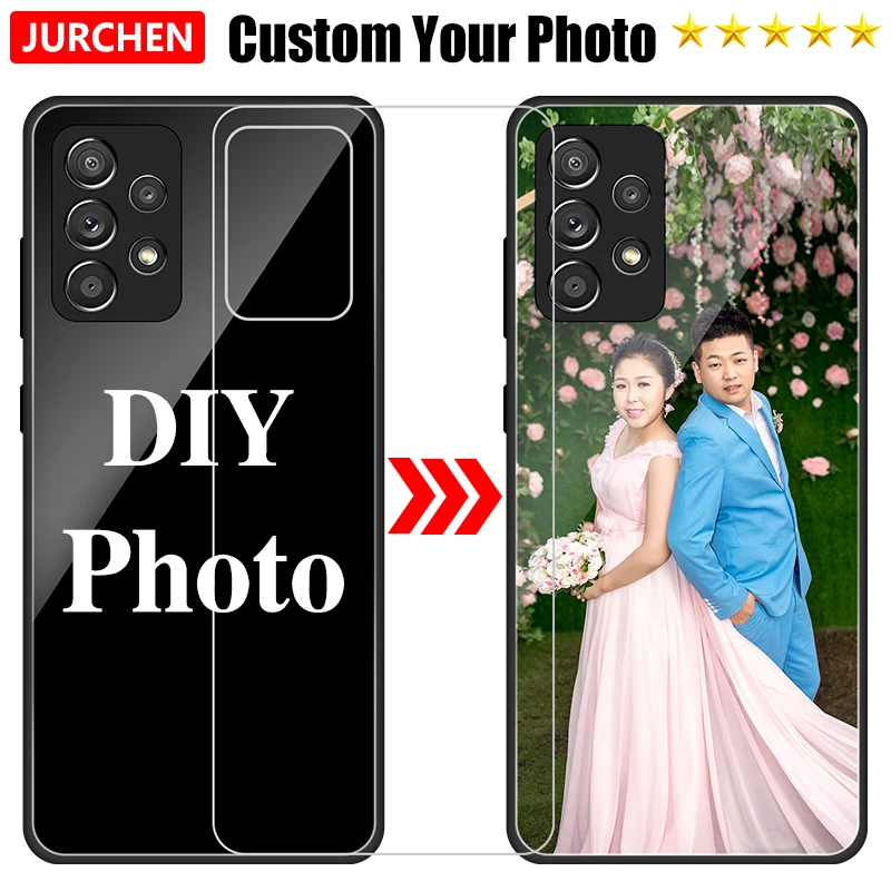 Фото JURCHEN пользовательские фото чехол для Samsung Galaxy A11 A12 A13 A22 A32 A33 A53 A03 A73 A2 Core M23 M32 M52 A22S A73 F52 A70S M13 5G №4