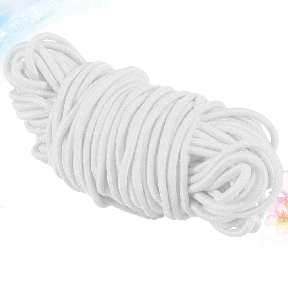 

Elastic Sewing Bandbands Spoolstretch Cord Face Tape Knitting Flat Knit Strap Bungee Ribbon Roll Clothing Rope