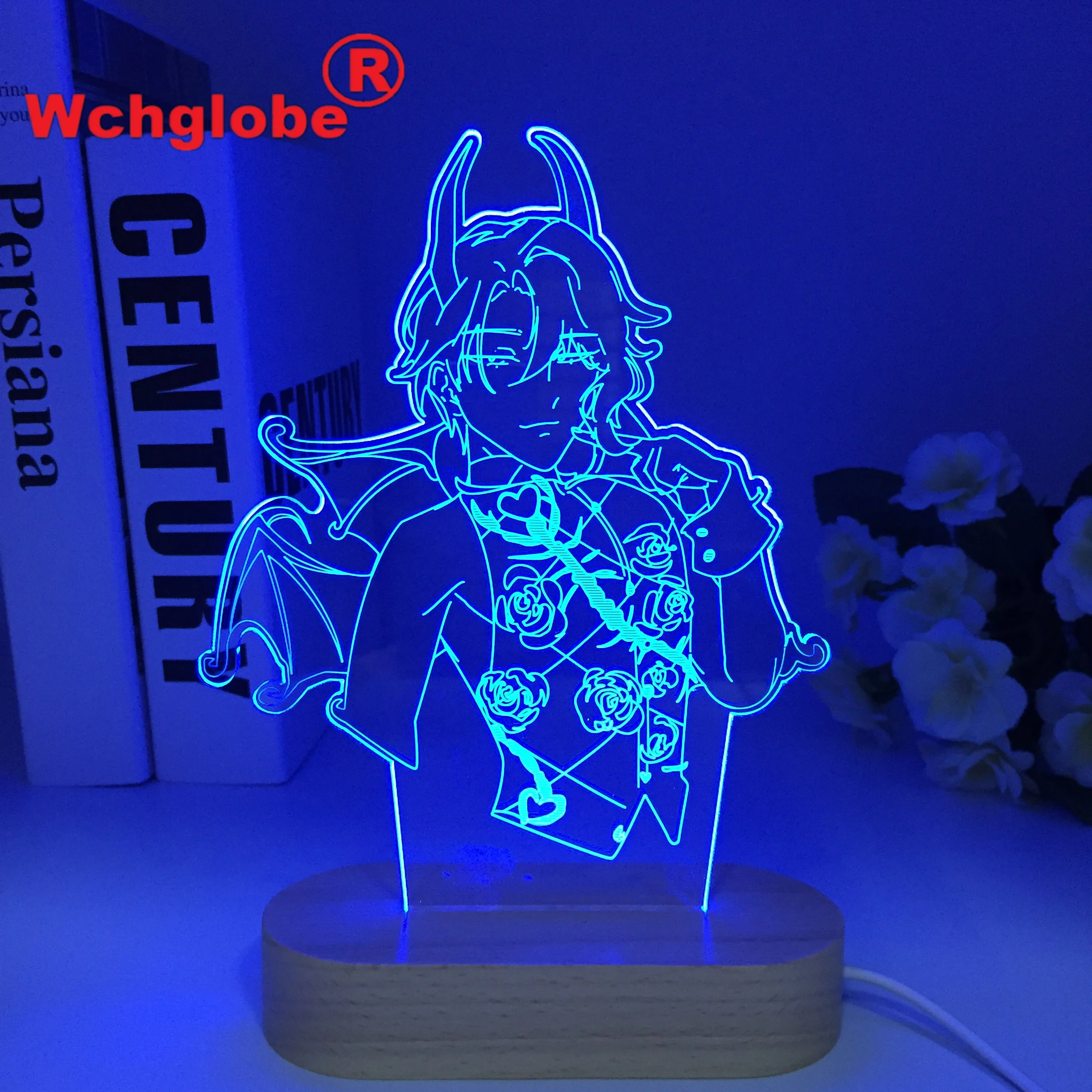 

My Hero Academia Wooden Denki Kaminari Figure Led Night Light for Kids Child Birthday Gift Bedroom Colorful Table Lamps Dropship