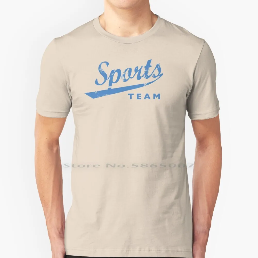 

Generic Sports Team T Shirt 100% Cotton Generic Non Sports Sports Fan Big Size 6xl Tee Gift Fashion