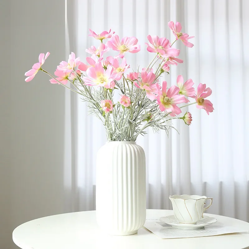 60 см весенний маленький космос искусственный цветок украшение дома свадебный