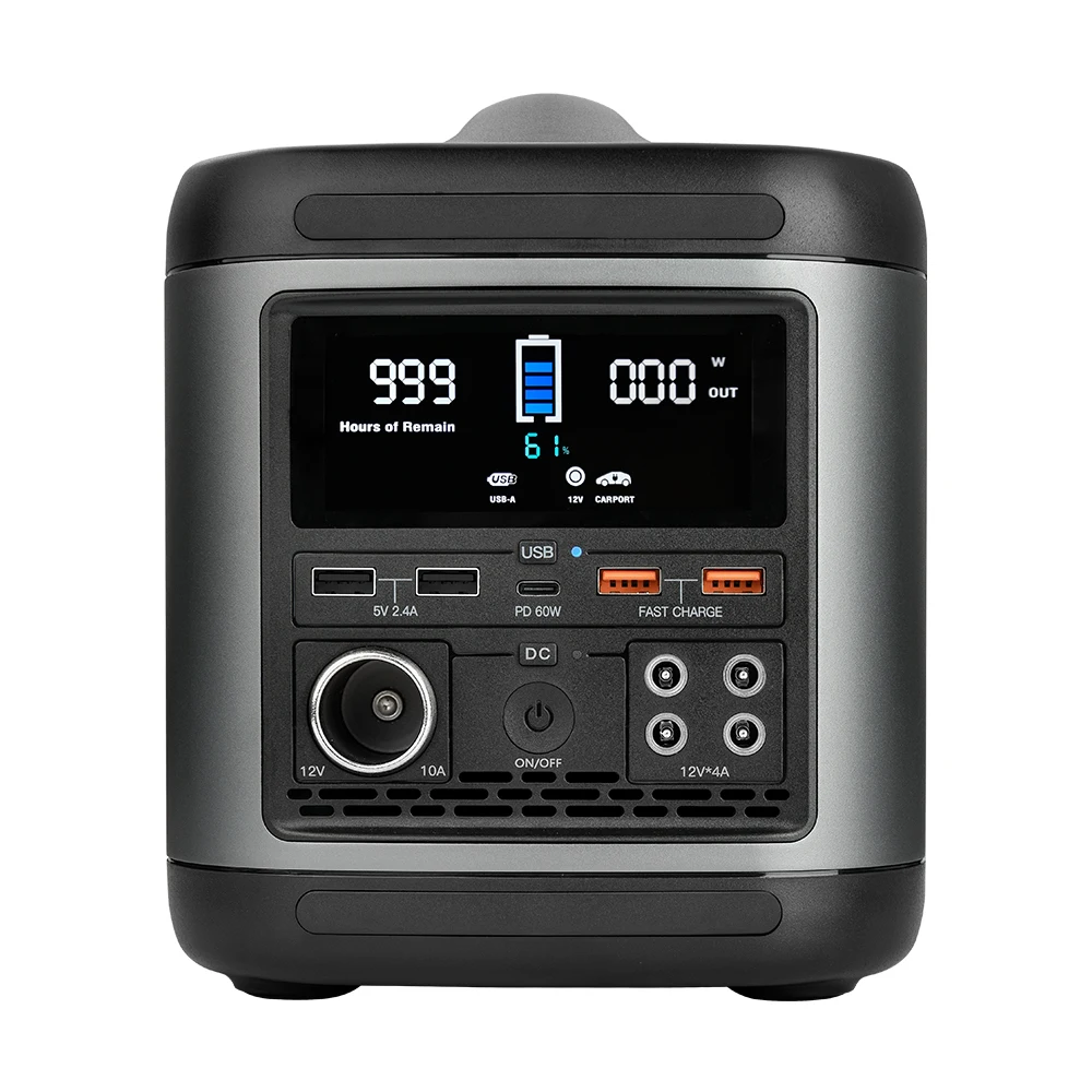 

500 Вт портативный источник питания для улицы 110/220 В переменного тока перезаряжаемая батарея для кемпинга солнечный генератор портативная электростанция