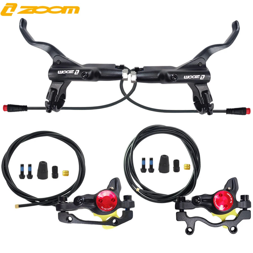 ZOOM E-Bike Тормоз HB875E Электрический складной велосипед 2-поршневой гидравлический