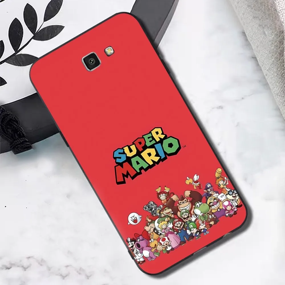 Чехол для телефона M-Mario B-Bros Game Samsung S 9 10 20 21 22 23 30 24 Plus Lite Ultra FE S10 Fundas