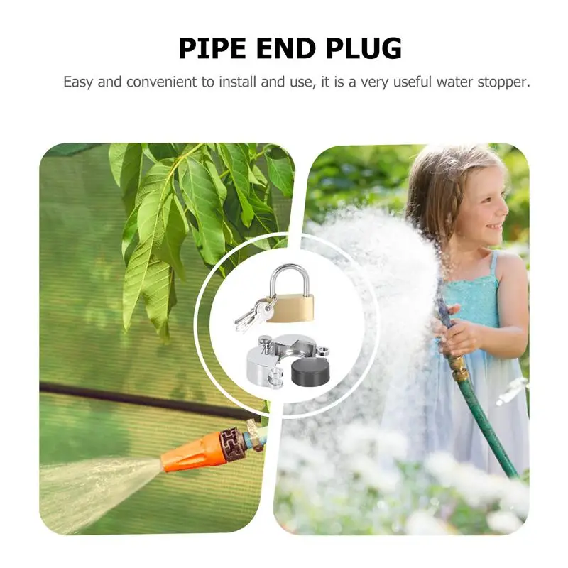 

1 Set Water Stopper Durable Sturdy High Quality Water Stopper Water Plug for Garden Home