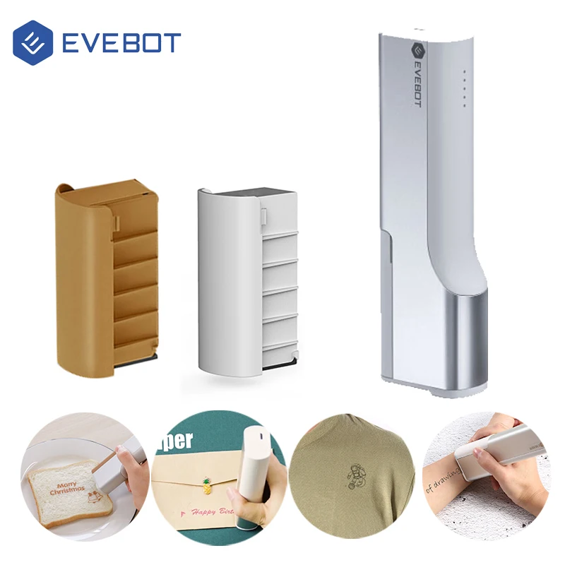 Портативная мини-тату-машина EVEBOT Printpen маленький портативный креативный