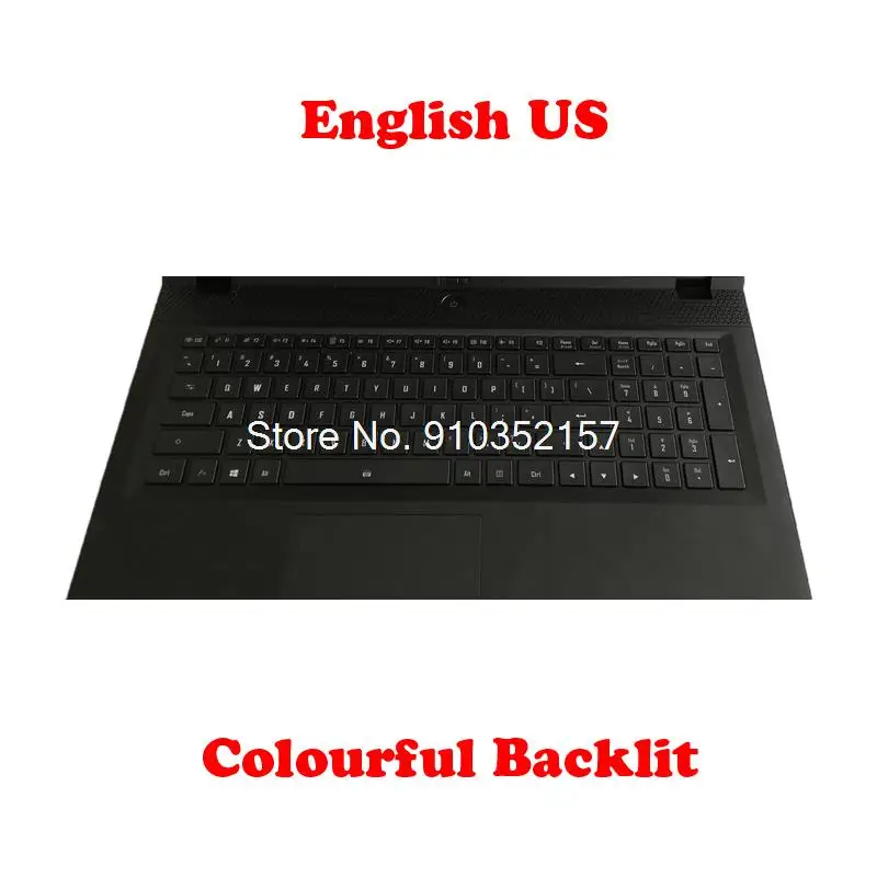English Backlit Keyboard For Gigabyte V184945AS2 US 27703-US5XA-S11S V184945ES1 27703-UINR7-S11S V184945AK5 GR 27703-GR5XA-S14S