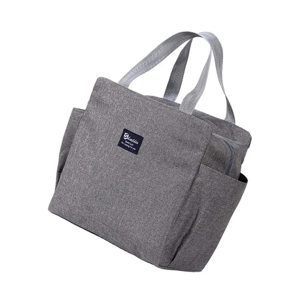 

Изолированная сумка для ланча, водонепроницаемая многоразовая Термосумка для ланчбокса, сумки, пищевой контейнер для ужина, Сумка для кемпинга и пикника на открытом воздухе