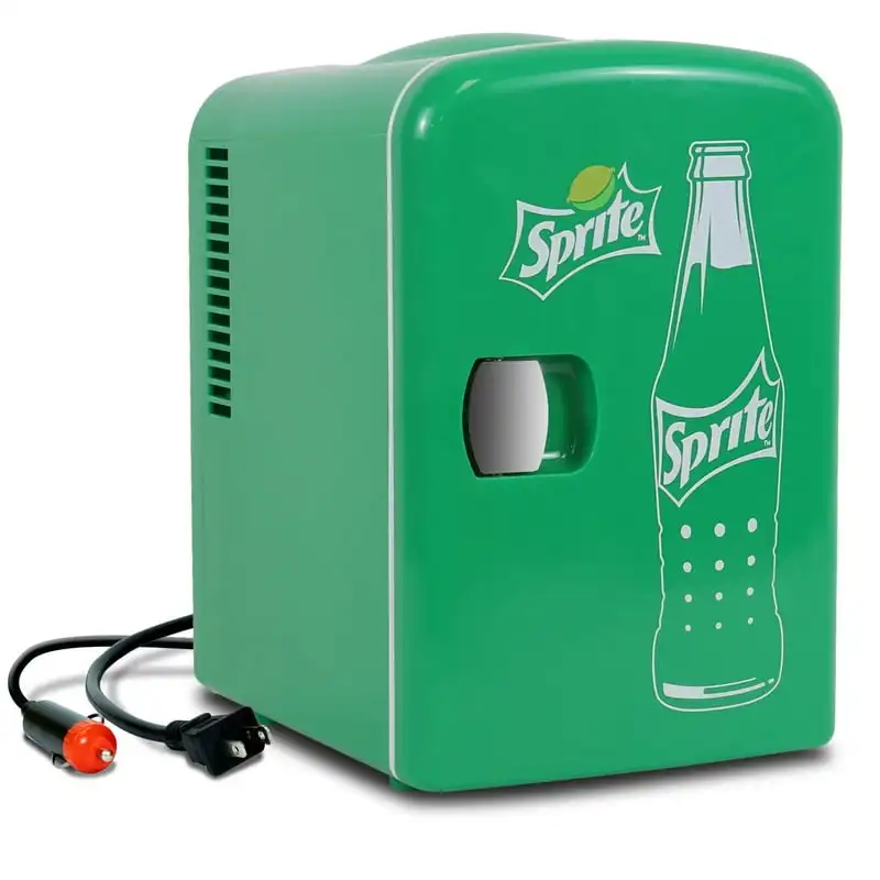 

Can Mini Fridge Portable 4L Mini Cooler Travel Compact Refrigerator
