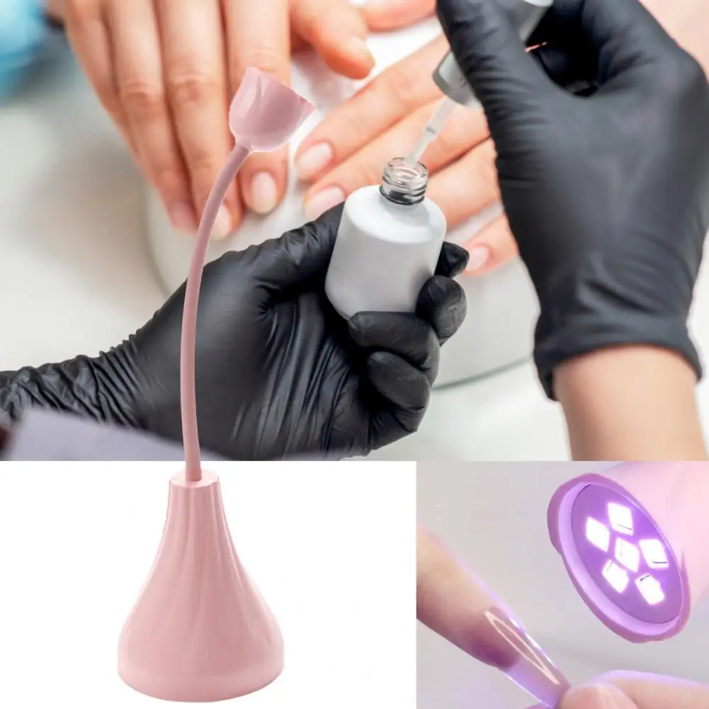 

Mini Nail Lamp/Light Dryer Machine 18W Battery Portable UV/LED Nail Lamp Light Curing Polish Glue Portable Nail Art Lamp
