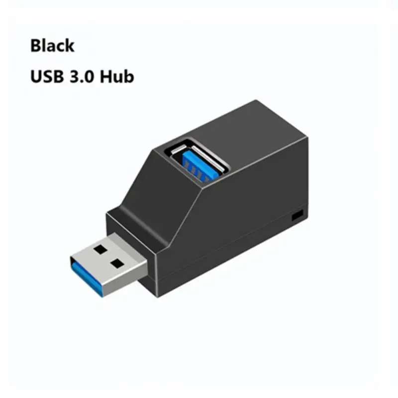 

Plug And Play Usb2.0 3.0 Splitter Small 3 Port Extender 480mbps Portable Usb3.0 Hub Pc Accessories Transfer Usb Converter