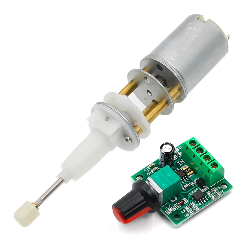 Reciprocating Motor DC 1.5V 3V 6V Telescopic Rod Metal Gear Push and Pull PWM Speed Controller Linear Actuator Moter Adult Toys