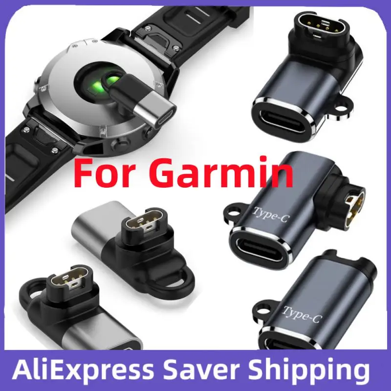 

Адаптер для зарядного устройства Garmin Watch на 8-контактный адаптер с Micro USB/TyPE C/iOS зарядный адаптер для порта Garmin Fenix7/7x/6/6X/6S PRO/5S