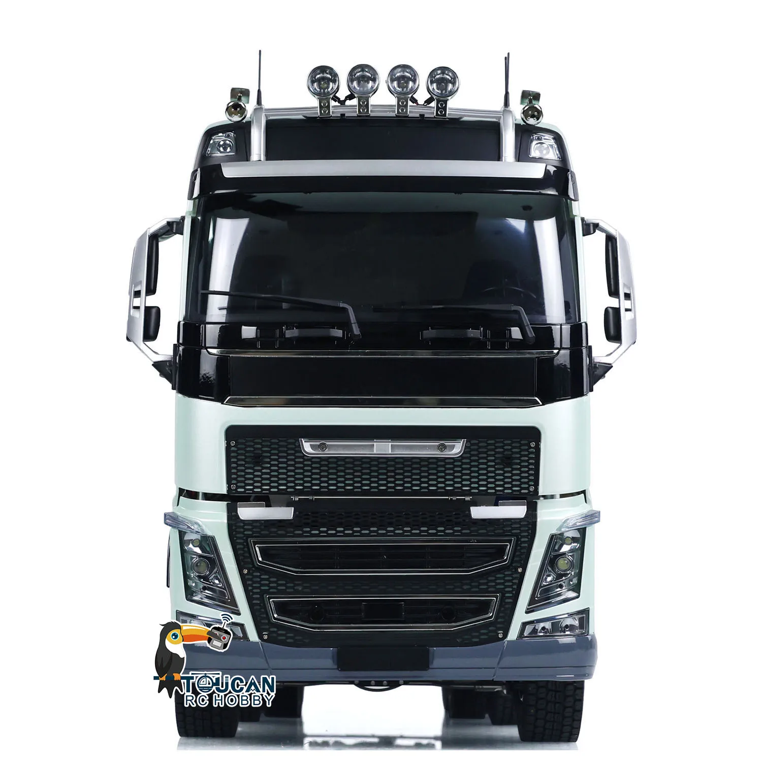 10x10 1/14 FH16-750 Радиоуправляемый трактор Автомобиль Металлическое шасси RTR Готовый к