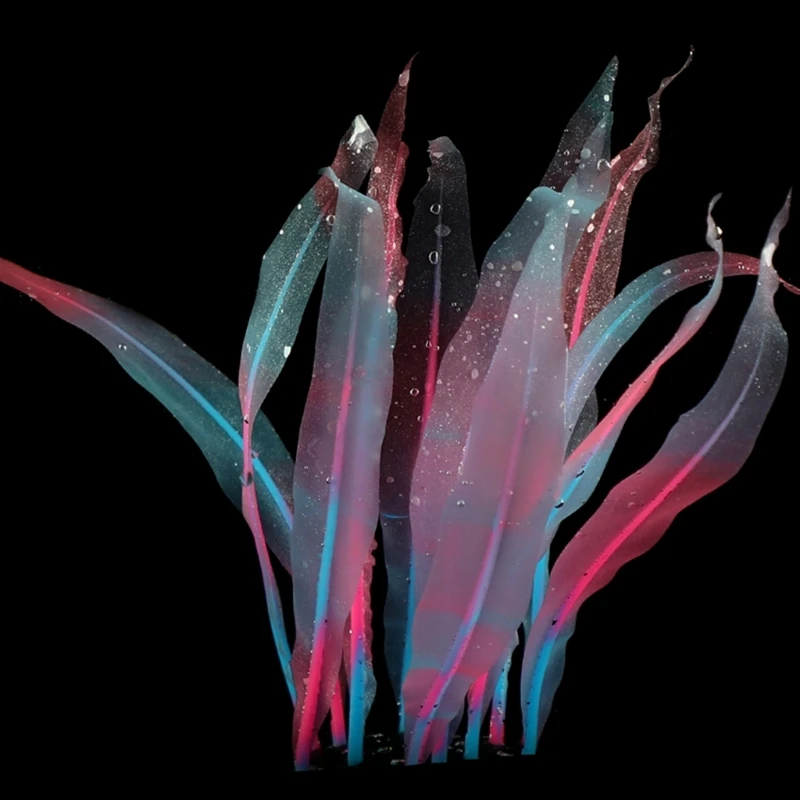 Реалистичные силиконовые водоросли искусственные морские красочные водные