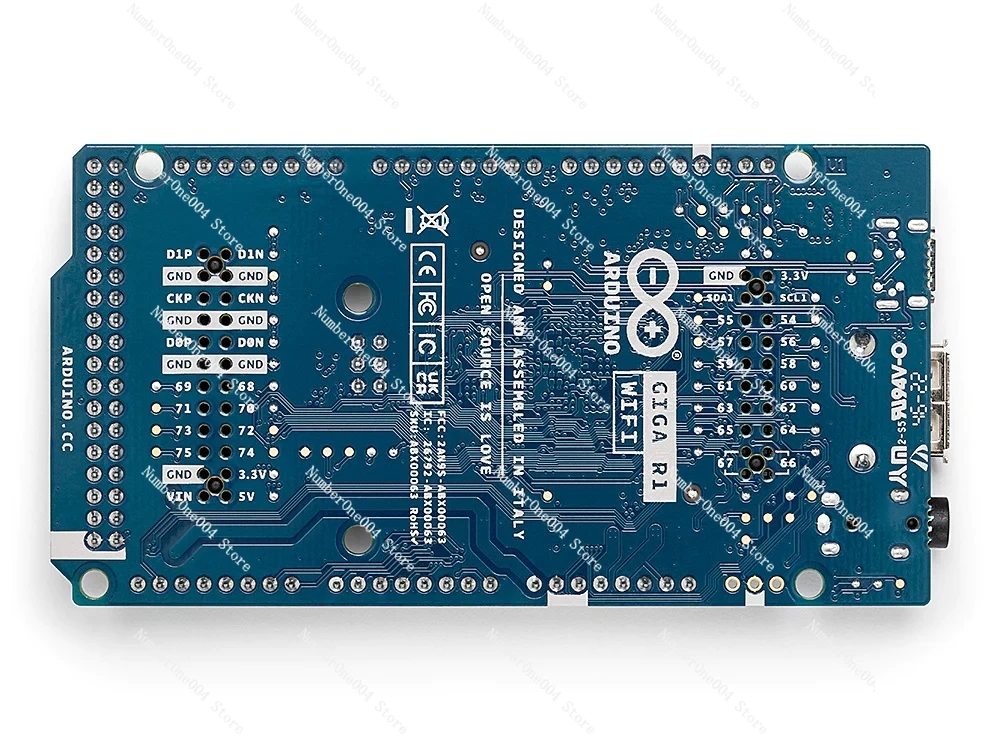 Импортированный Arduino GIGA R1 WiFi ABX00063 STM32H747XIH6 двухъядерный