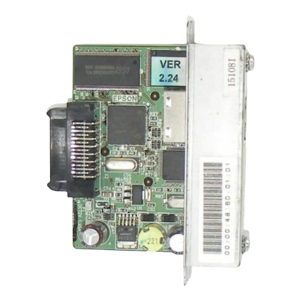 Фото UB-E02 M155B Интерфейсная плата Ethernet RJ-45 Подходит для EPSON TM-J7000/J7100 T88IV TM-T88 88IV TM-J2000/J2100 TM-U675 TM-U325 №1