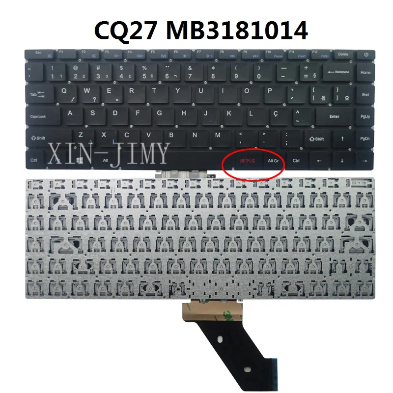 Фото KBHUB CQ25 CQ27 CQ29 PT-BR Бразилия Клавиатура для ноутбука COMPAQ Presario CQ-25 CQ-27 CQ-29 Португальский Teclado Новый №3