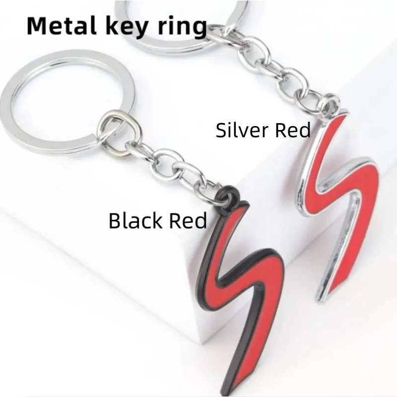 1 шт./компл. автомобильный брелок с логотипом S держатель для ключей дляCoopers One JCW