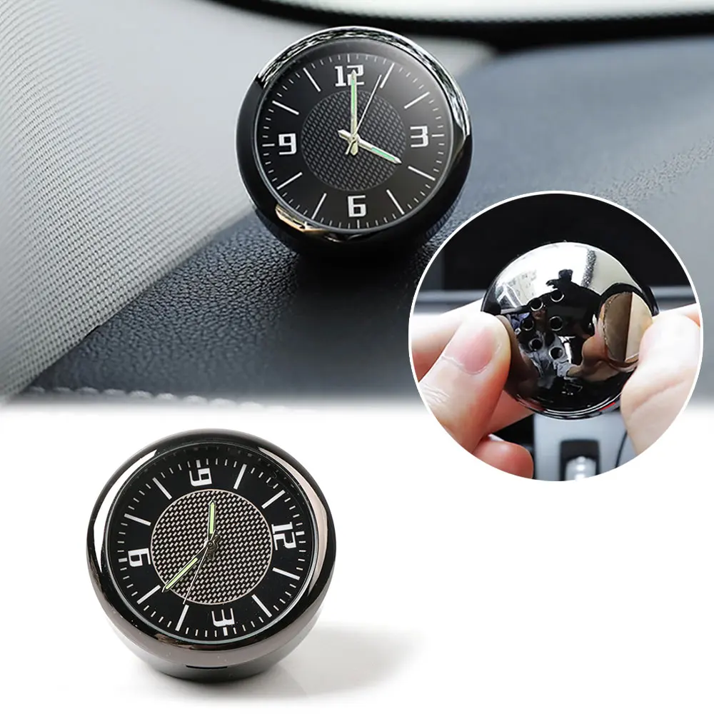 Купи Car Clock Ornaments Auto Watch Air Vents Outlet Clip Mini Decoration Automotive Dashboard Time Display Clock In Car Accessories за 343 рублей в магазине AliExpress