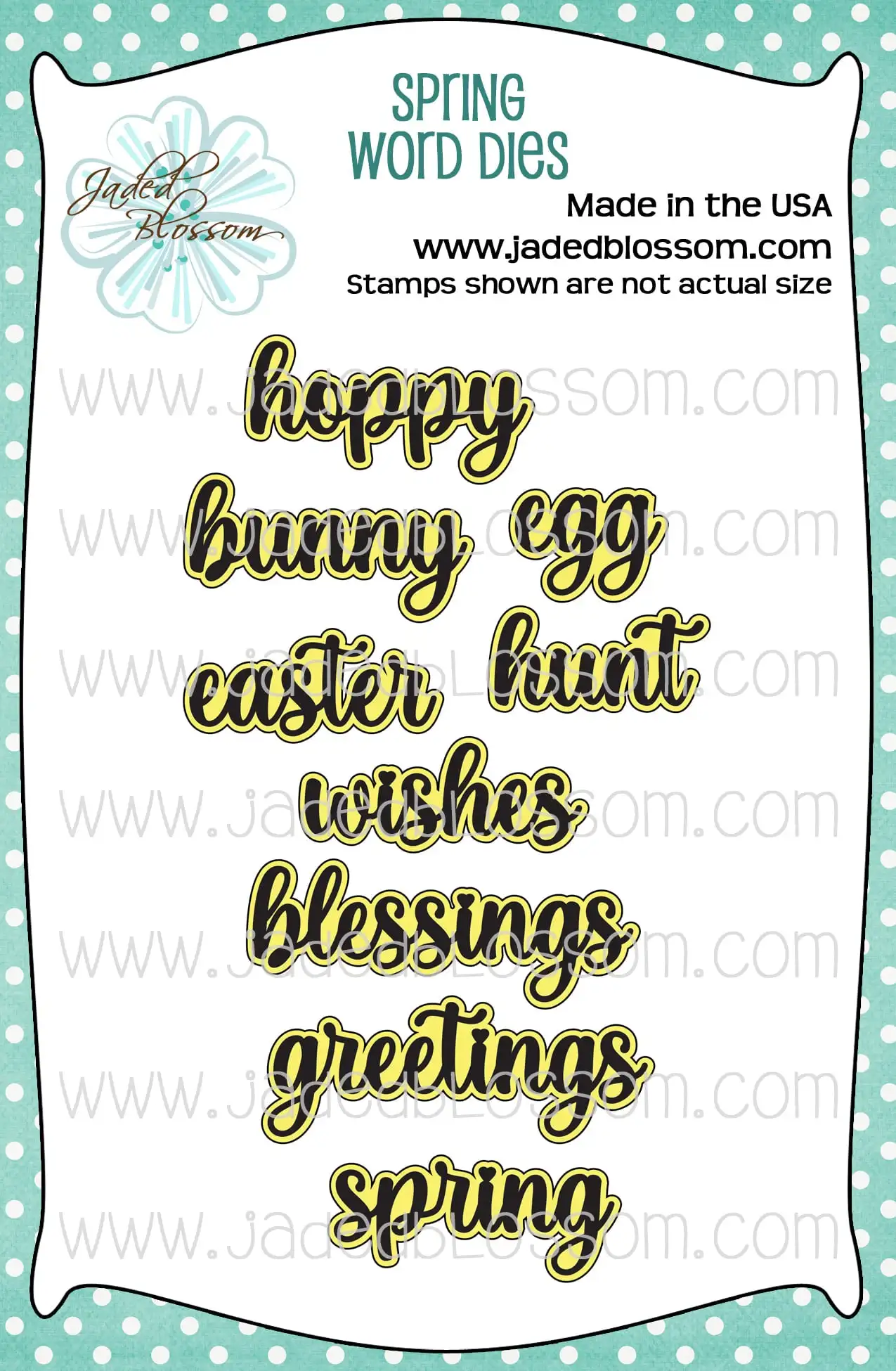 

Spring Word Metal Cutting Dies Craft Embossing Make Paper Greeting Card Making Template Diy Handmade 2022 New Hot