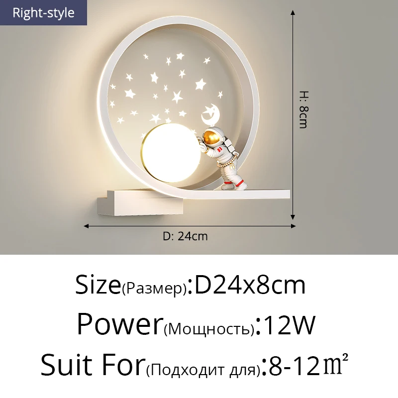 

Настенная лампа ZIMULONG Астронавт