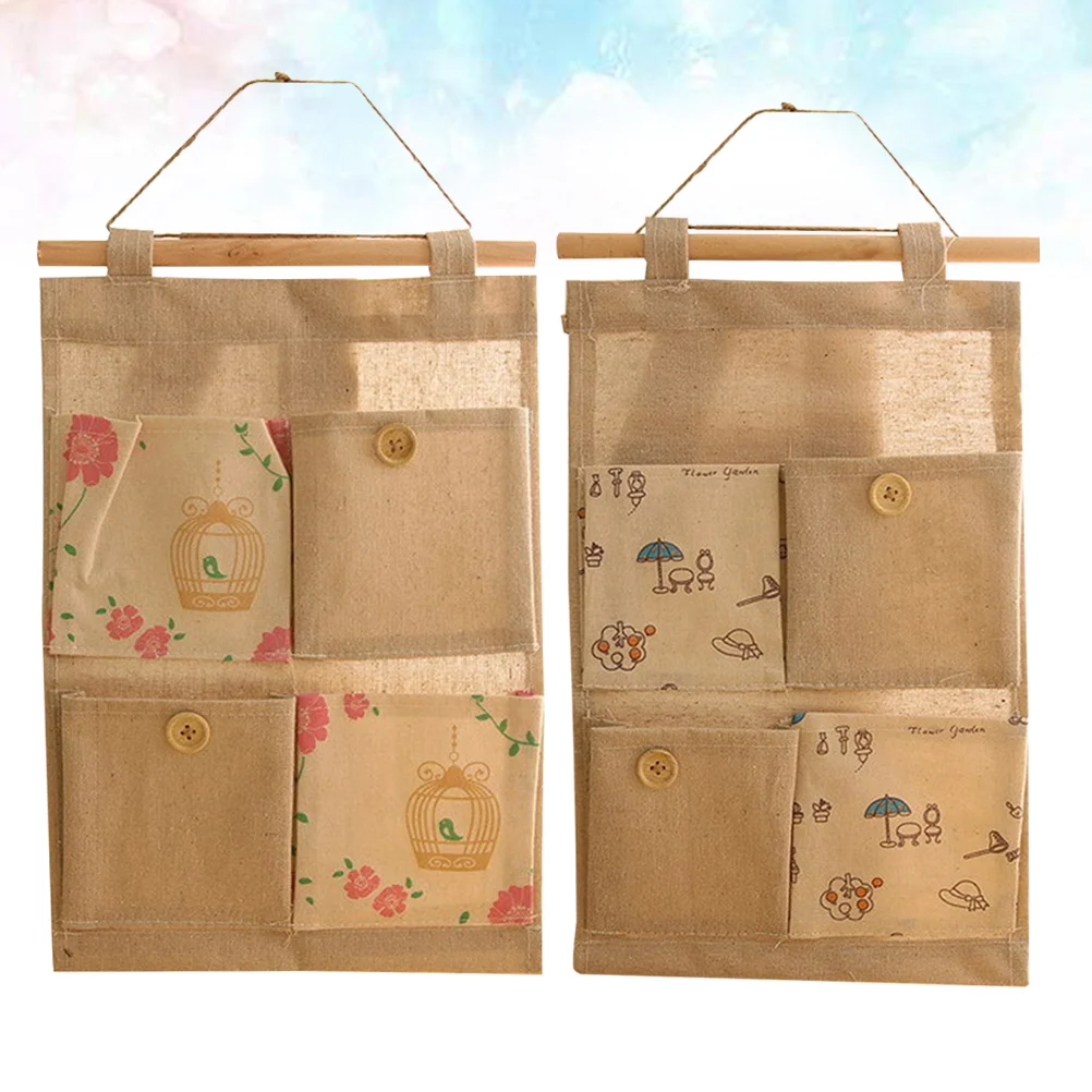 

2pcs Door Back Hnaging Washable Reusable Lightweight Door Back for Living Room Bathroom Home