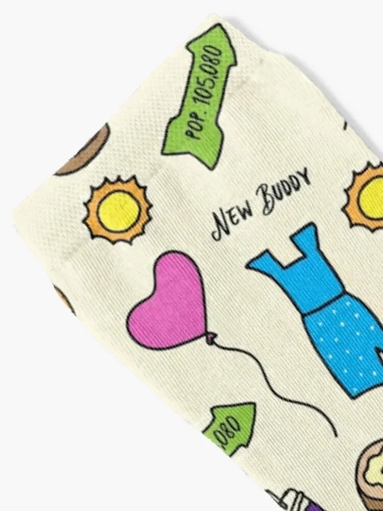 Дизайн West Covina вдохновленные сумасшедшими носками Ex-girl новинка обувь носки