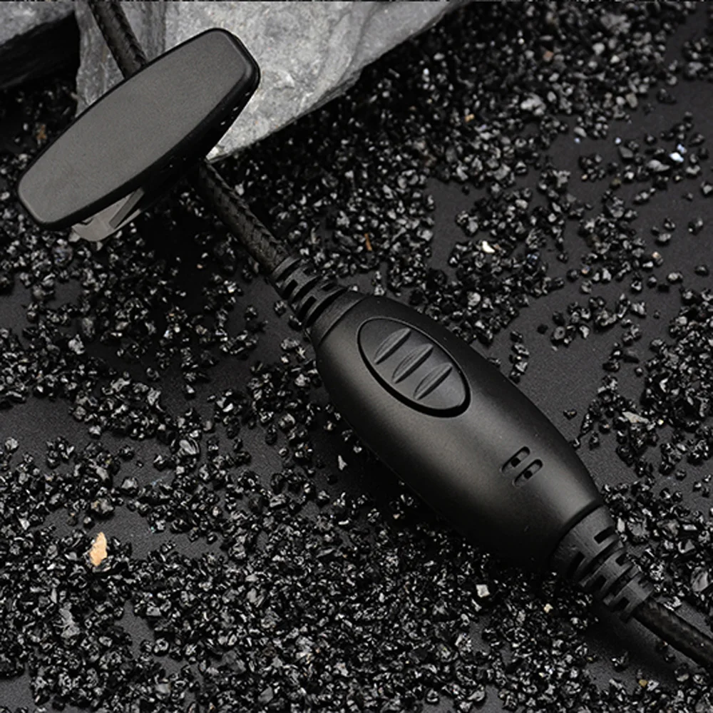

Black Earphone Speaker Belt clip design For BAOFENG UV-5r Walkie Talkie