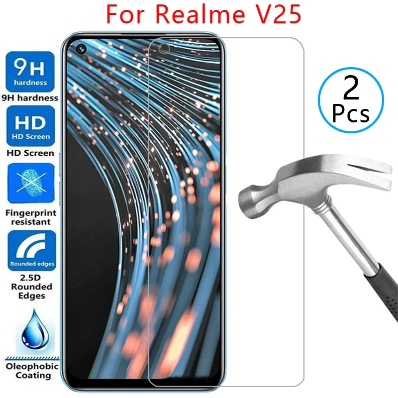 Чехол из закаленного стекла для Realme v25 чехол на Realmev25 Realmi v 25 В realmiv25 телефона reame relme