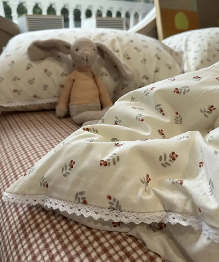 

Романтический Милый комплект постельного белья с французским цветочным кружевом, двойной полный Королевский цветочный хлопковый домашний текстиль, простыня, подушка, пододеяльник