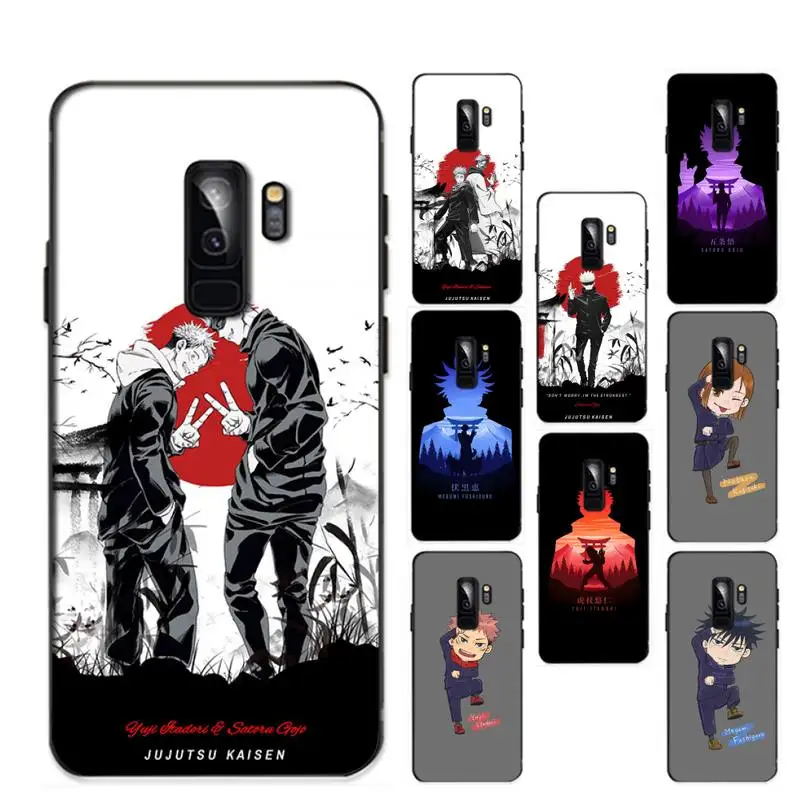 

Anime Jujutsu Kaisen Phone Case for Samsung S20 lite S21 S10 S9 plus for Redmi Note8 9pro for Huawei Y6 cover