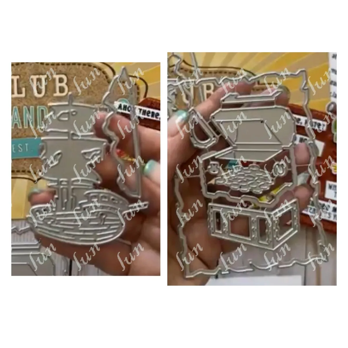 

New Cutting Dies Kit of the February 2023 Club Crafts Cut Dies Stencils for Diy Scrapbooking Greeting Card Embossed Template