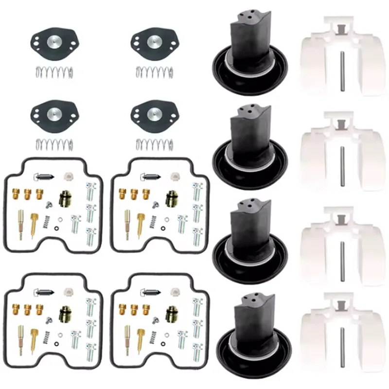 

Для Yamaha FAZER FZS1000 2001-2005 FZS 1000 FZ-1 цилиндр мотоцикла, ремонтный комплект карбюратора топливной системы, поплавковая плунжерная диафрагма