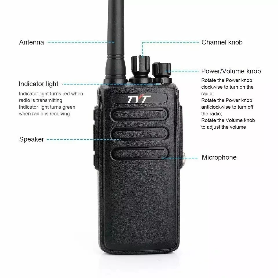 TYT MD-680 DMR Radio Encryption waterproof IP67 Transceiver explosion-proof Intercom walkie talkie enlarge