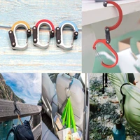 outdoor hook aluminum alloy multi tool keychain clips handbag holder hanger deluxe carabiner clip climbing snap clip