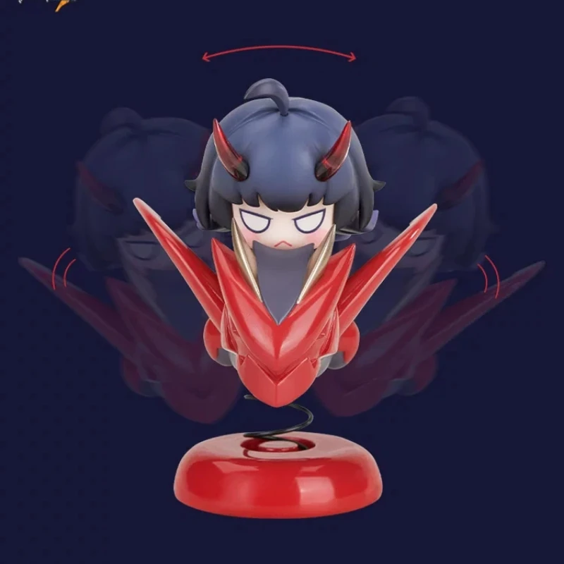 Фото Фигурка Apex Toys MiHoYo Honkai Impact 3rd Raiden Mei Herrscher Of Thunder Q Version, качающаяся, для декора рабочего стола и коллекции №4
