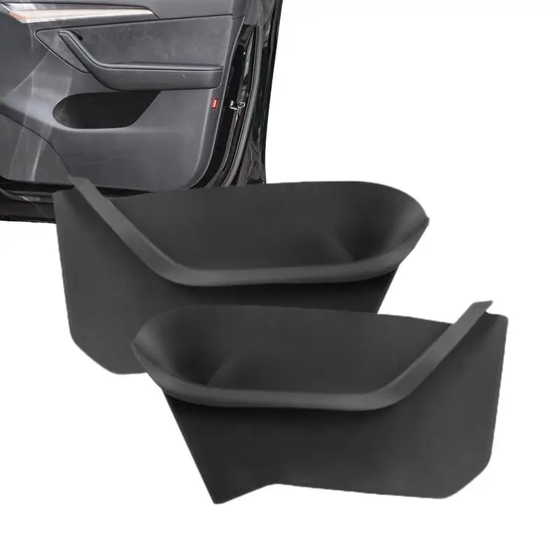 

Органайзер для хранения с боковой дверью, 2 шт., слот для хранения, вставка для модели Y, передняя/задняя дверь, боковая Водонепроницаемая боковая вставка, органайзер для автомобиля