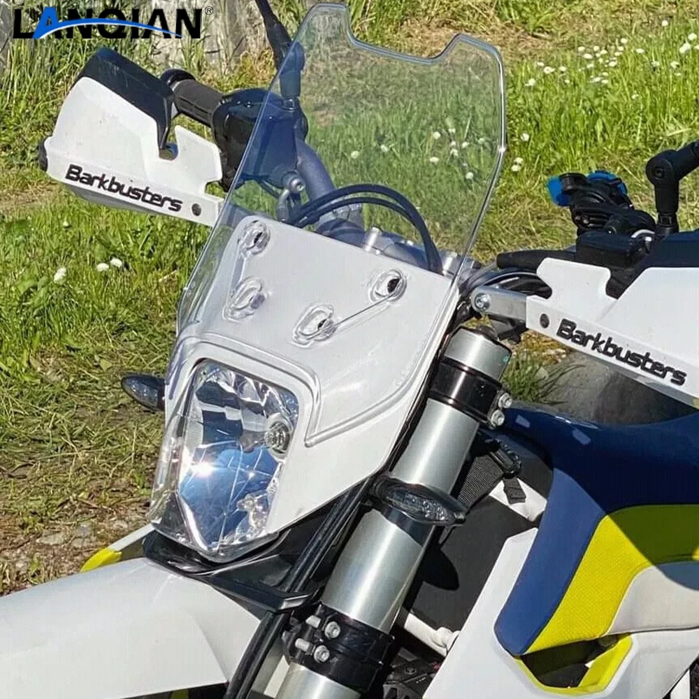 Лобовое стекло мотоцикла дефлектор ветрового стекла для Husqvarna 701 SM/Enduro/SUPERMOTO 2016-2025