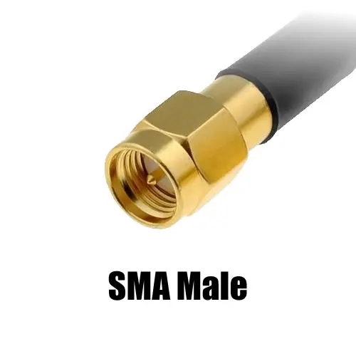2.4G wifi rubber cable antenna SMA pigtail wifi rubber sma screw mount aerial