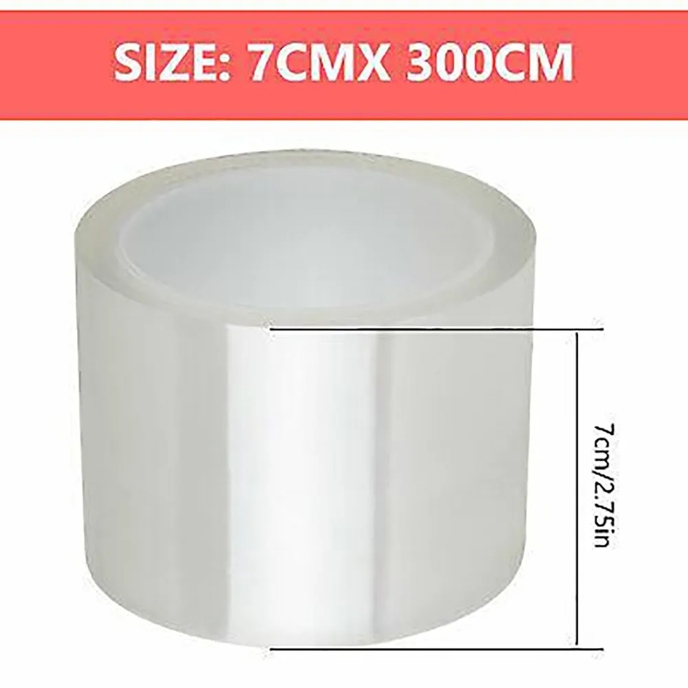 

Parts Sill Scuff Cover Accessories Acrylic Material Anti Scratch Car Front Rear Spoiler Protector Sticker Transparent