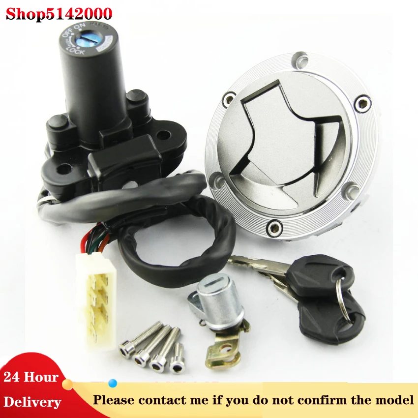 Ключи блокировки крышки топливного бака мотоцикла для Kawasaki EX250 Ninja 250 EX300 300 ER250 Z250