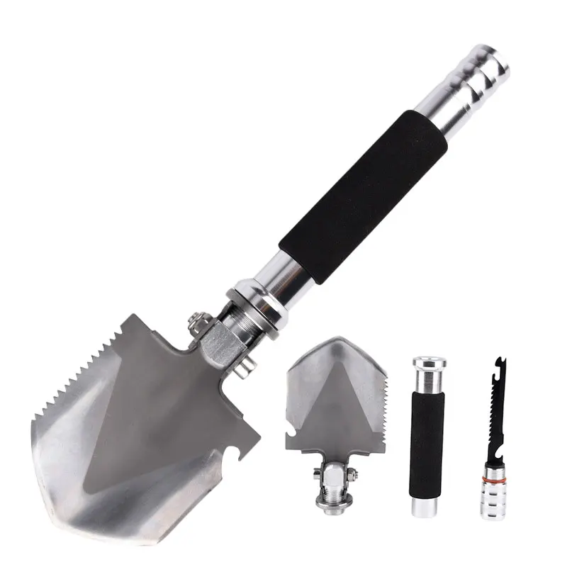 

Mini Folding Sapper Shovel Multifunctional Camping Survival Equipment Metal Entrenching Tool Gardening Accessories