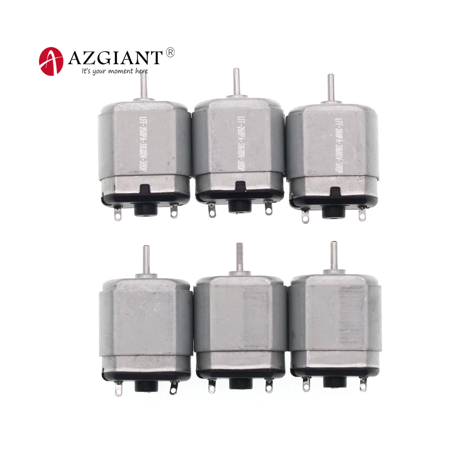 

AZGIANT 6 pcs original D cut for Flying razor FS370 FS371 FS372 FS373 FF-260PA-31680 2.4VDC motor for Electric .Motor FF-260PC