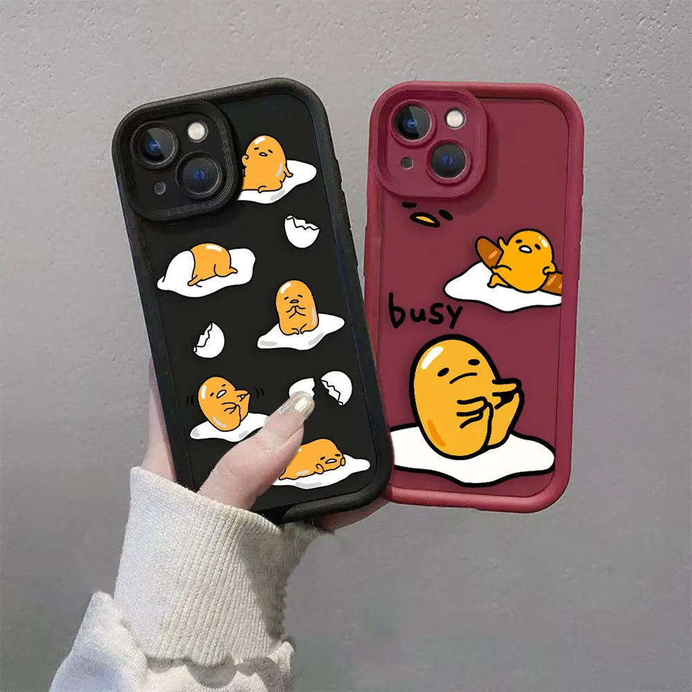 Чехол для телефона Gudetama Egg Hangyodon VIVO V23 V23E V25 V27 V27E V29 V30 V30E V40 X60 X70 X80 X90 X100 S12 Case Funda Capa