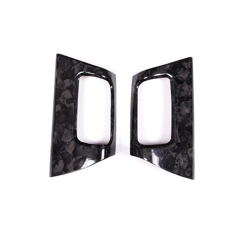 

Real Carbon Fiber Instrument Panel Side Air Outlet Interior for 2018-2020