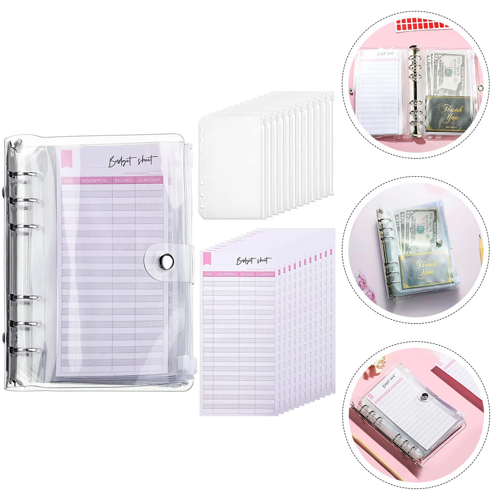 

Budget Sheets Envelopes Cash System Money A6 Leaf Loose Sheet Replacement Recordnotebook Paper Book Account Binder Set Plan